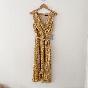 Tommy Hilfiger yellow long maxi dress